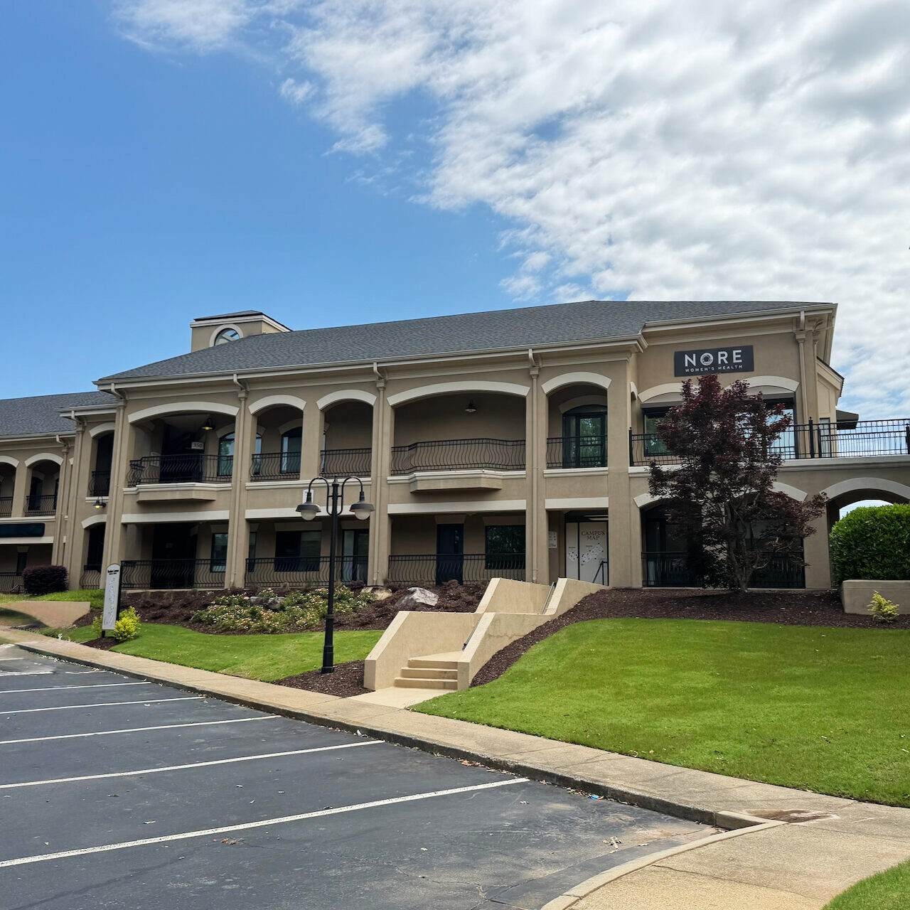 View outside the Nore Health Marietta East Cobb location